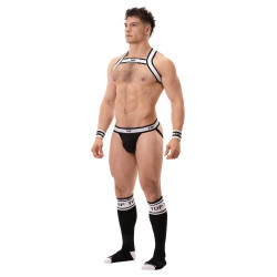 Barcode Berlin Jockstrap Top Noir